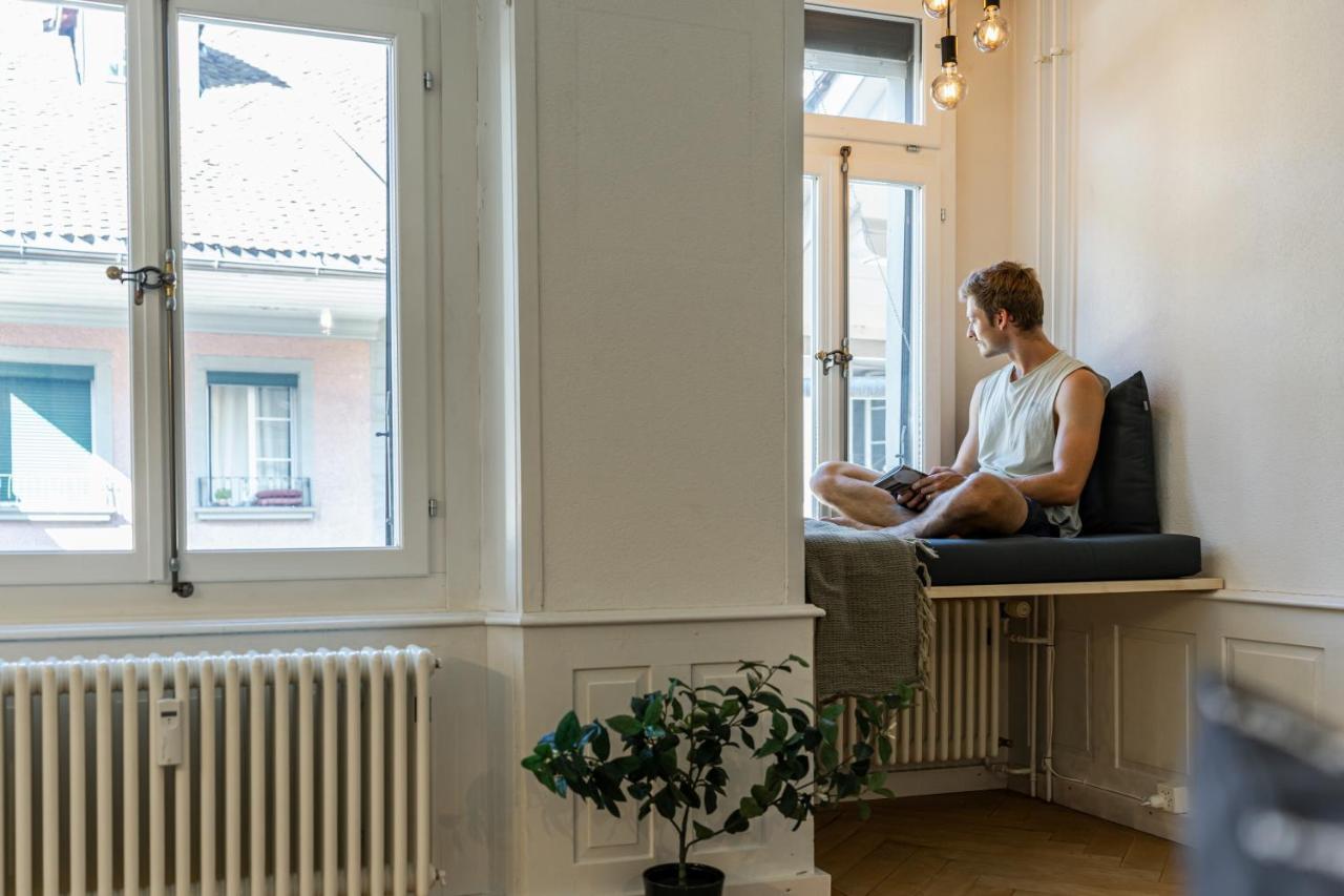 Historische Wohnung Im Herzen Der Thuner Altstadt المظهر الخارجي الصورة