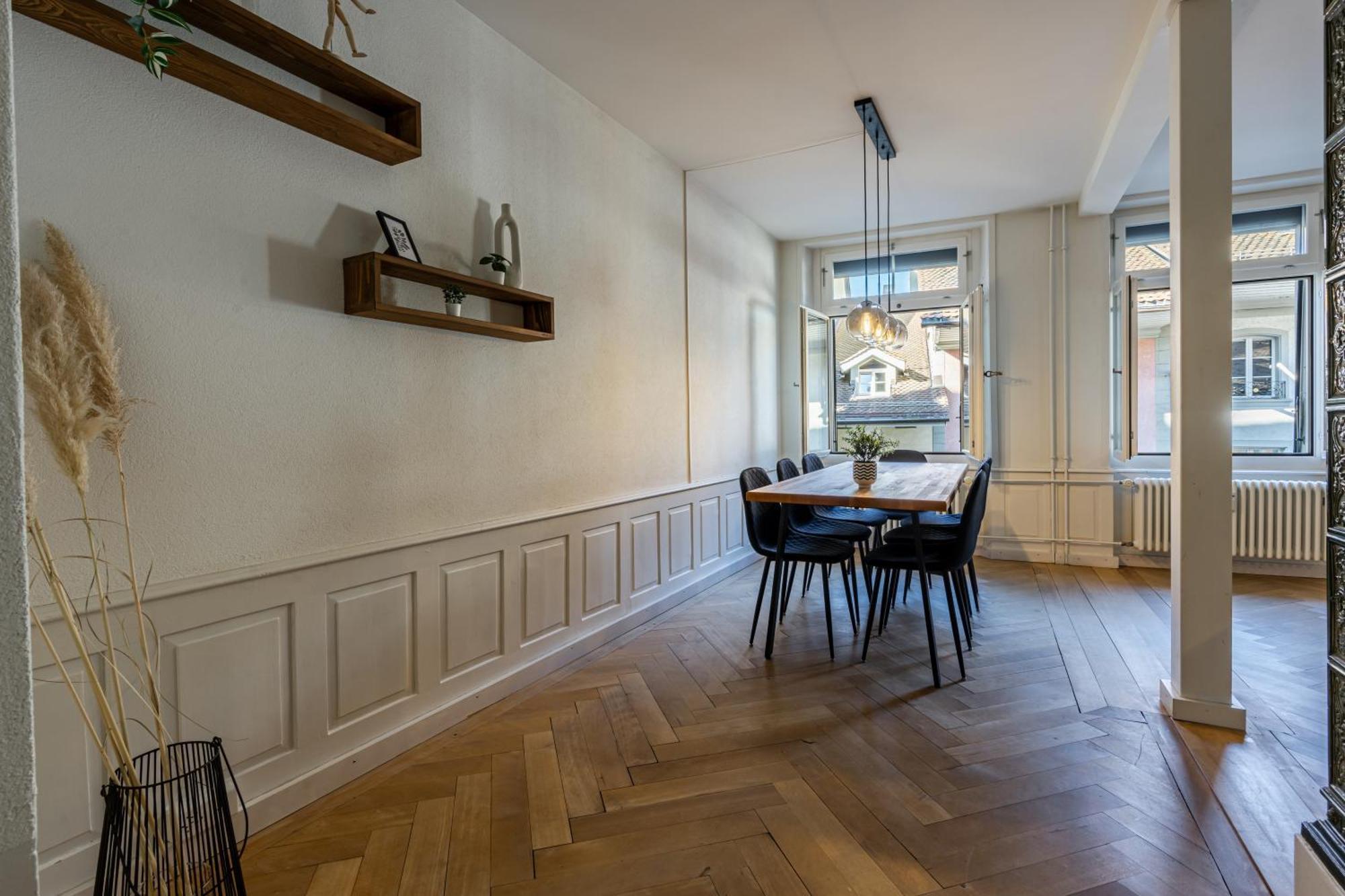 Historische Wohnung Im Herzen Der Thuner Altstadt المظهر الخارجي الصورة