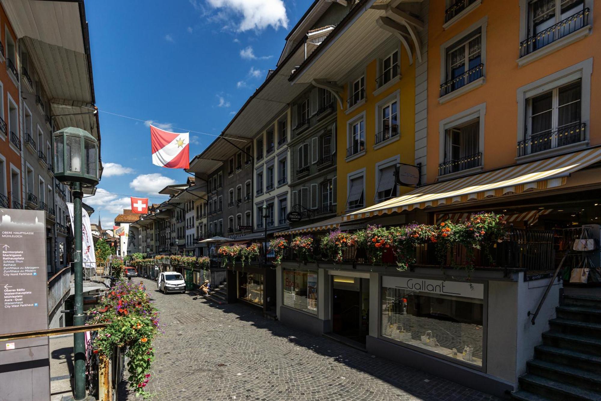 Historische Wohnung Im Herzen Der Thuner Altstadt المظهر الخارجي الصورة