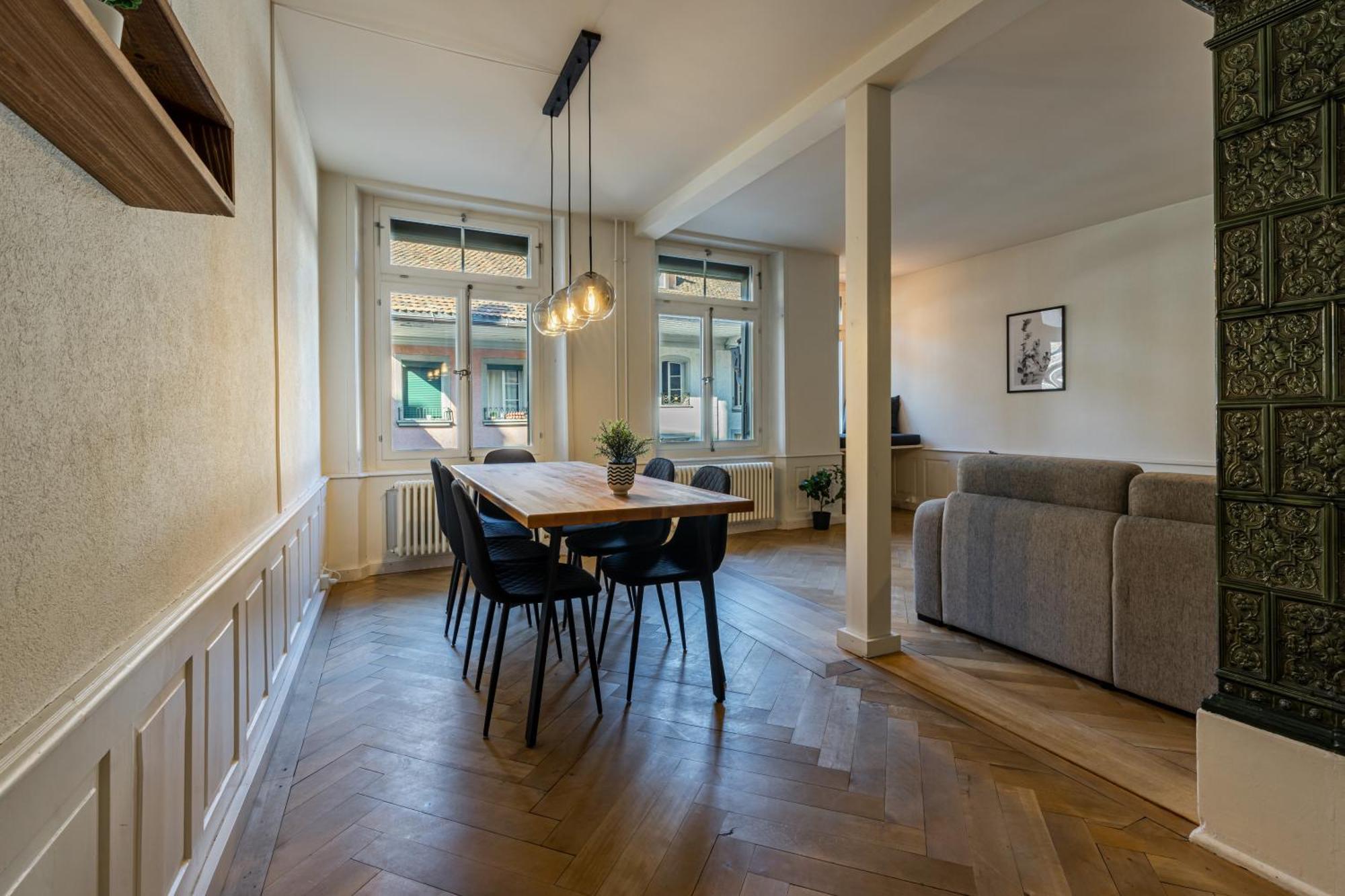 Historische Wohnung Im Herzen Der Thuner Altstadt المظهر الخارجي الصورة