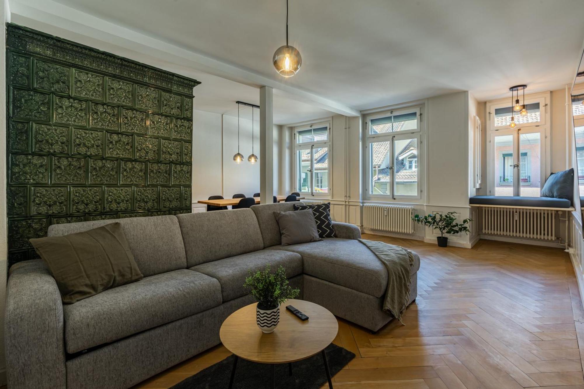 Historische Wohnung Im Herzen Der Thuner Altstadt المظهر الخارجي الصورة